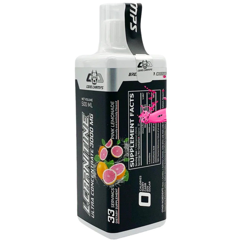 L -карнитин течност 3000 mg - 500 ml