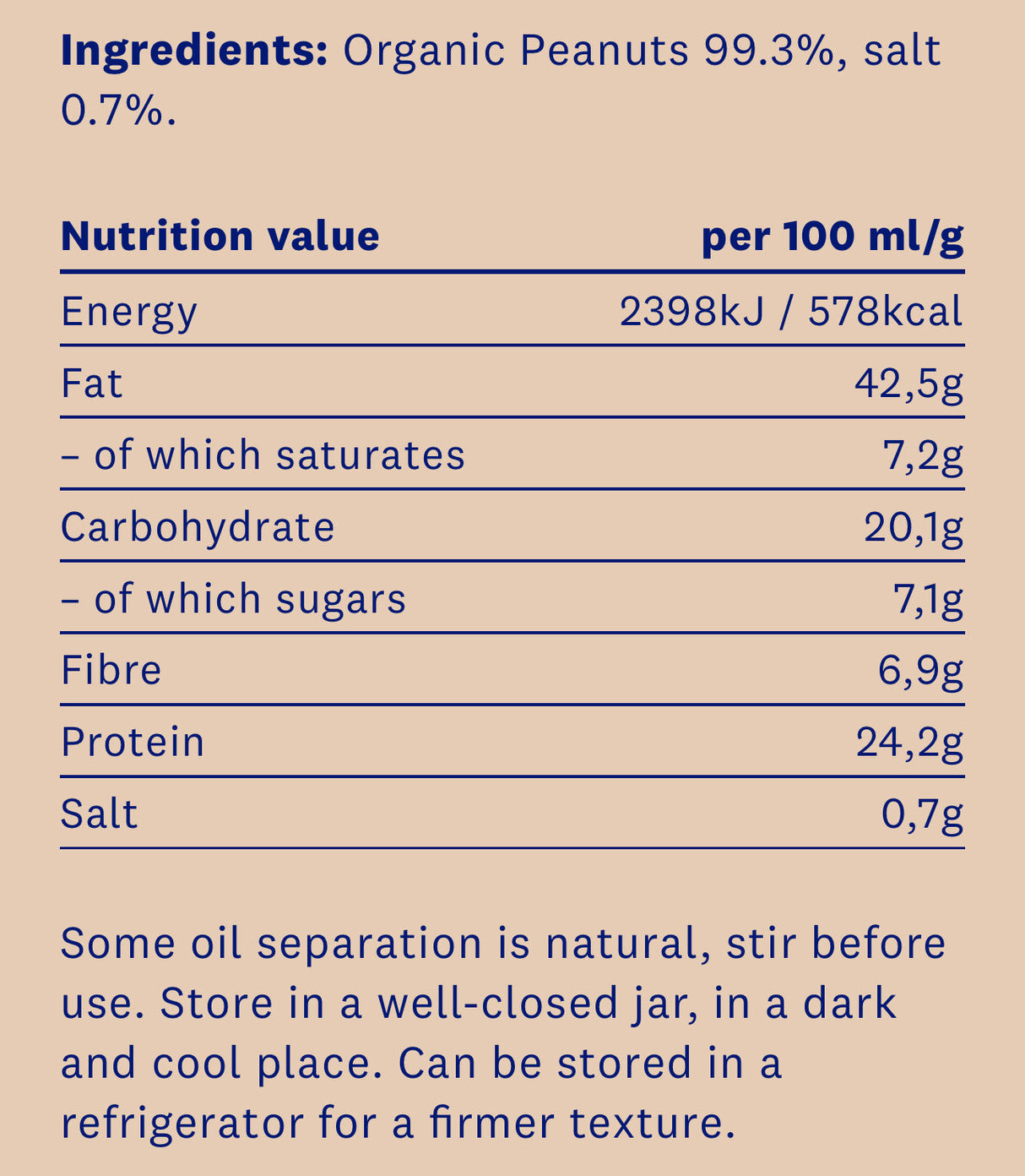 Екомално масло от фъстъчено масло 350g. (100% био)