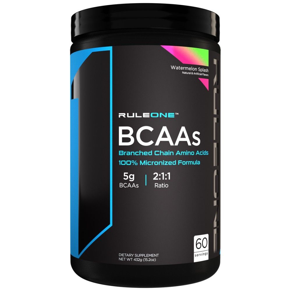Bcaas | 100% микронизирани 2: 1: 1 BCAA Формула - 480 грама