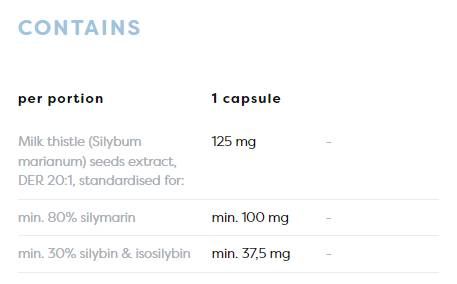 Млечен трън | Силимарин 100 mg - 60 капсули