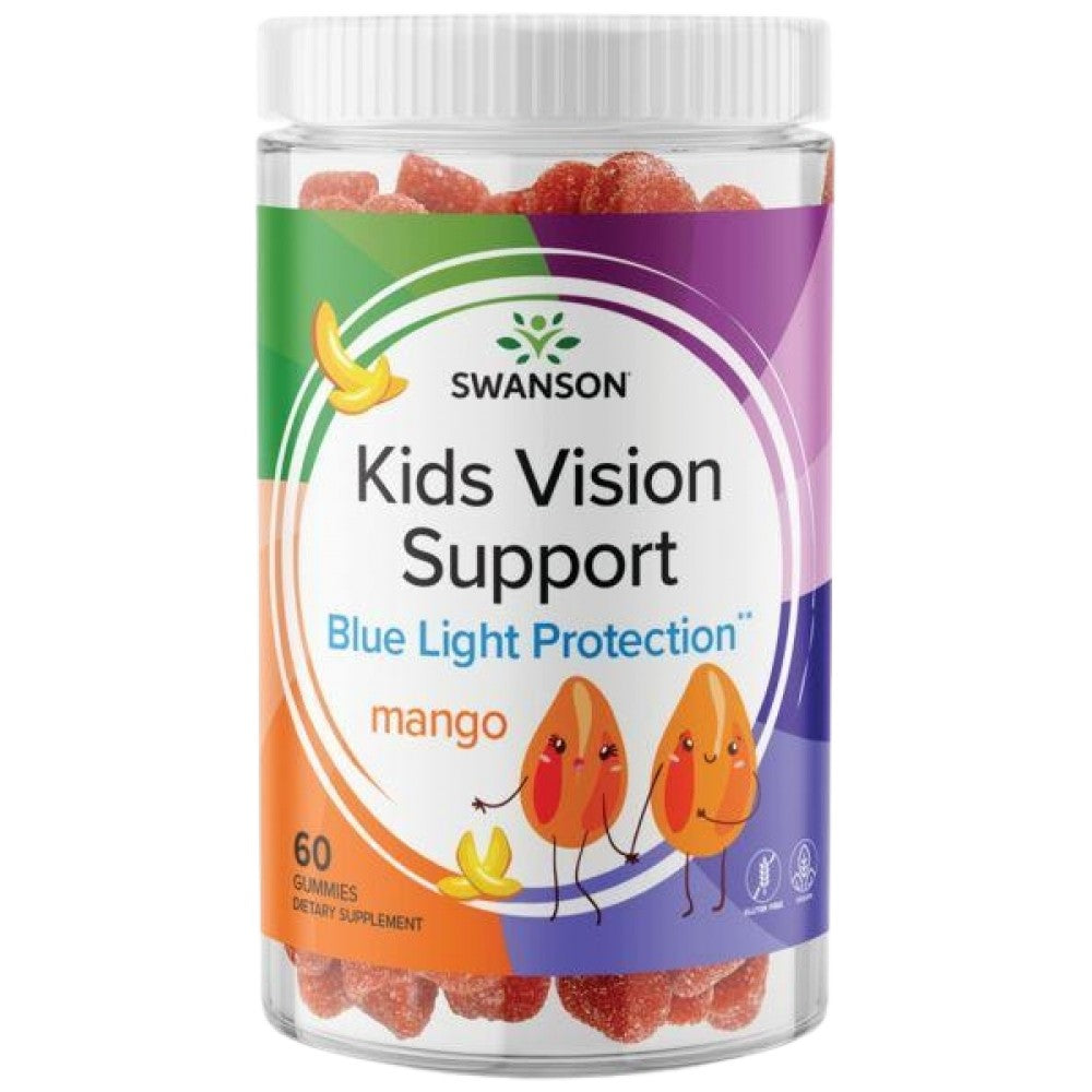 Поддръжка на Kids Vision | Манго - 60 дъвчащи таблетки