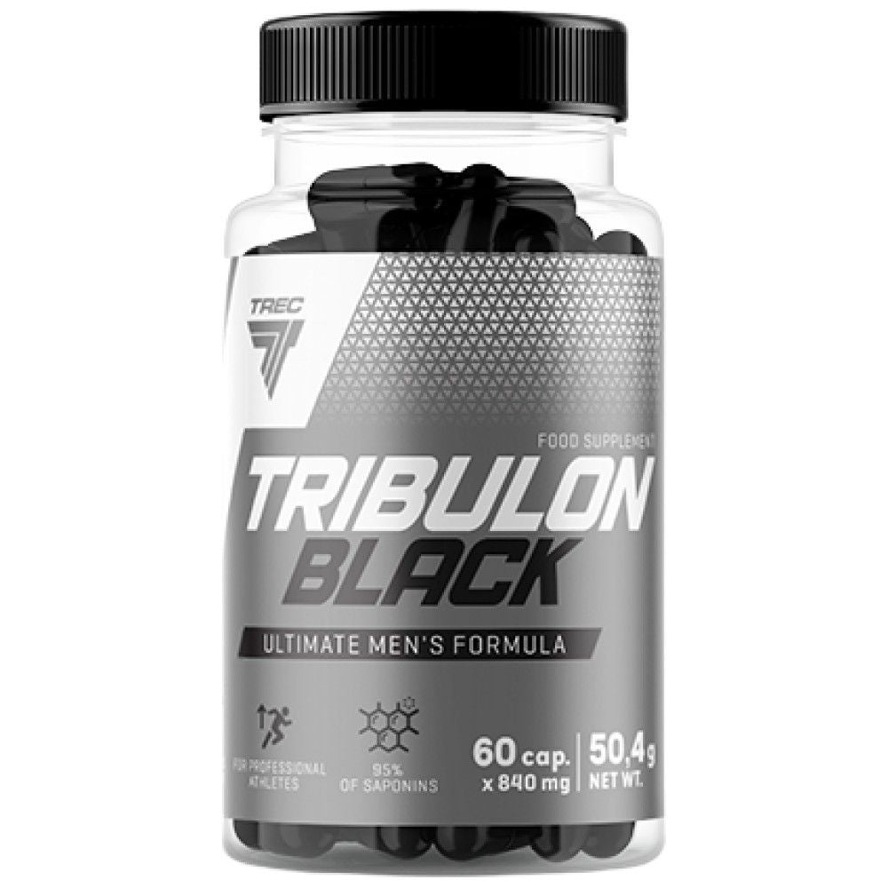 Tribulon Black - Tribulus terrestris 95% | Крайна мъжка формула - 120 капсули