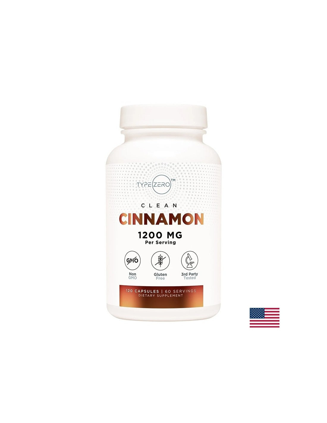 Диабет - Ceylon Cinnamon (Organic) Type Zero ™, 120 капсули