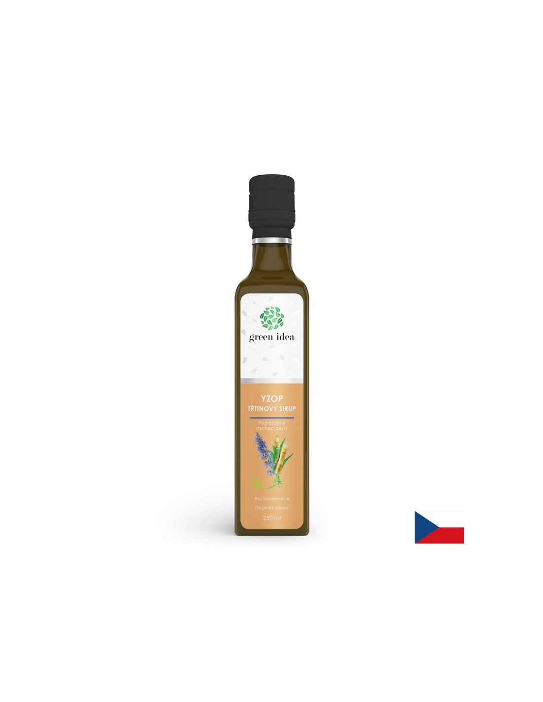Дихателна система - сироп от тръстика с hyssop и хибискус, 250 ml