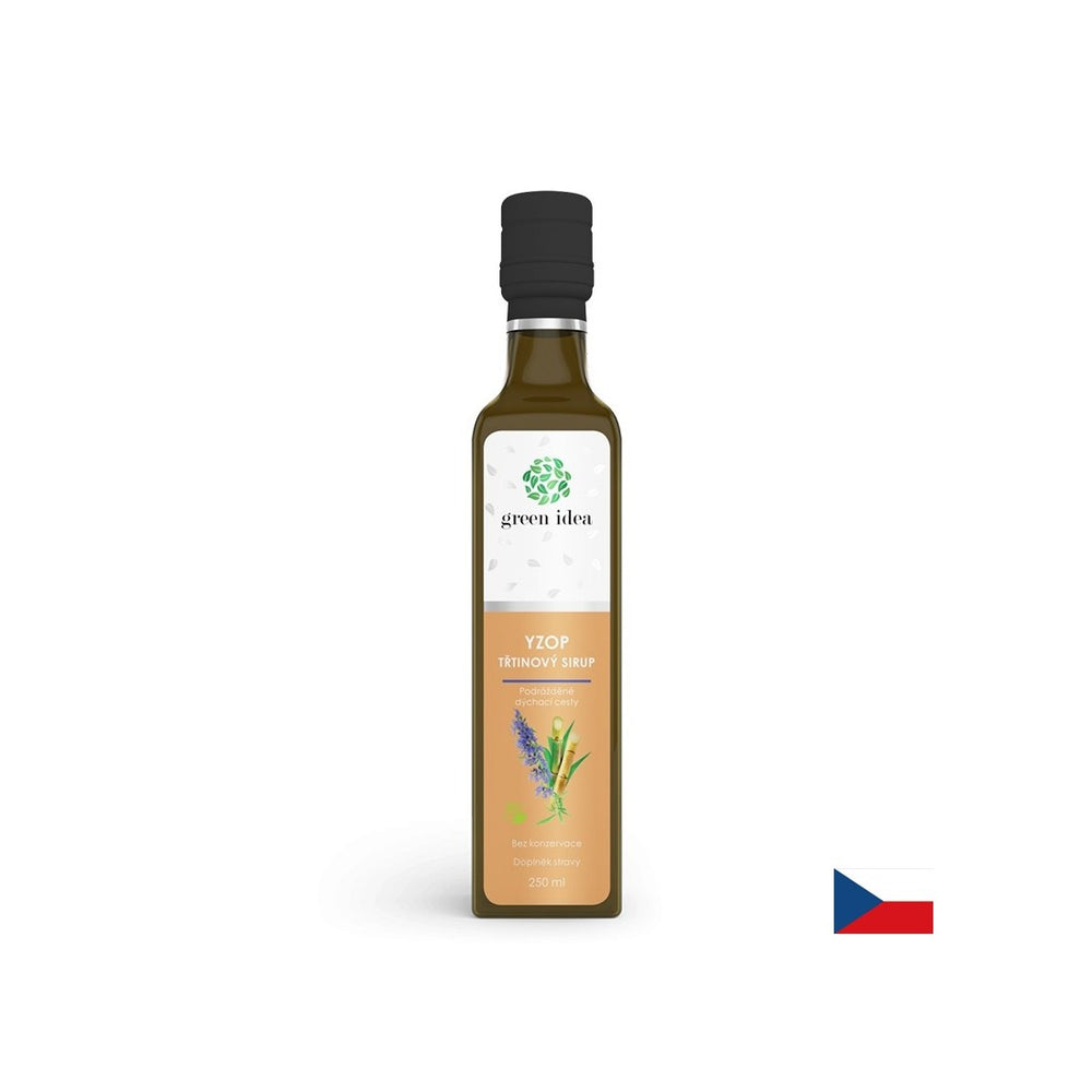 Дихателна система - сироп от тръстика с hyssop и хибискус, 250 ml