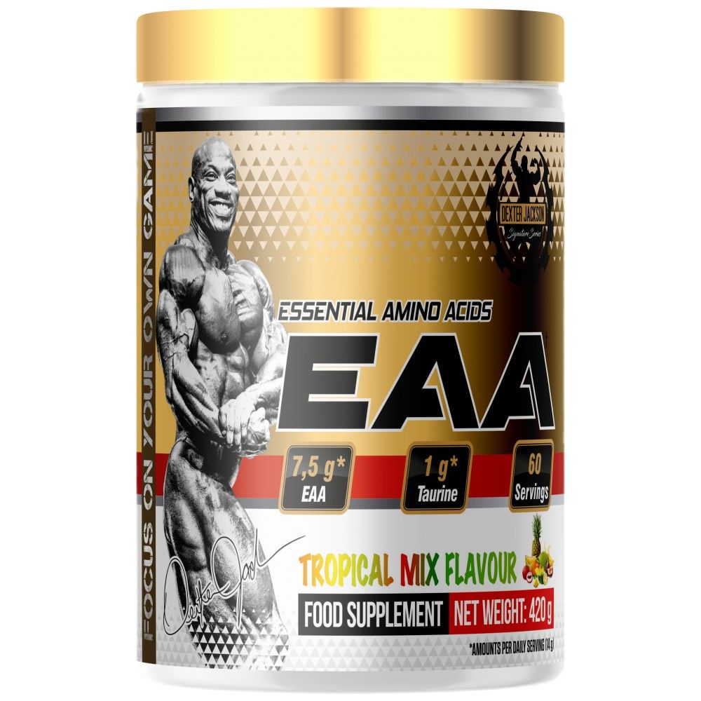 Златна серия | EAA Powder ~ Основни аминокиселини + Таурин - 420 грама
