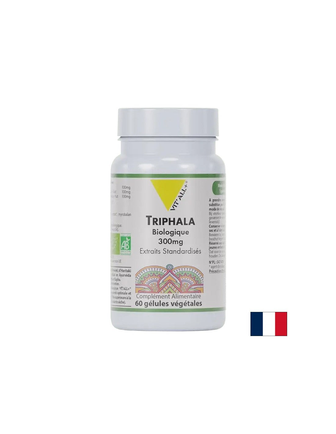 Добро храносмилане и детоксикация - Triphala Bio, 300 mg x 60 капсули