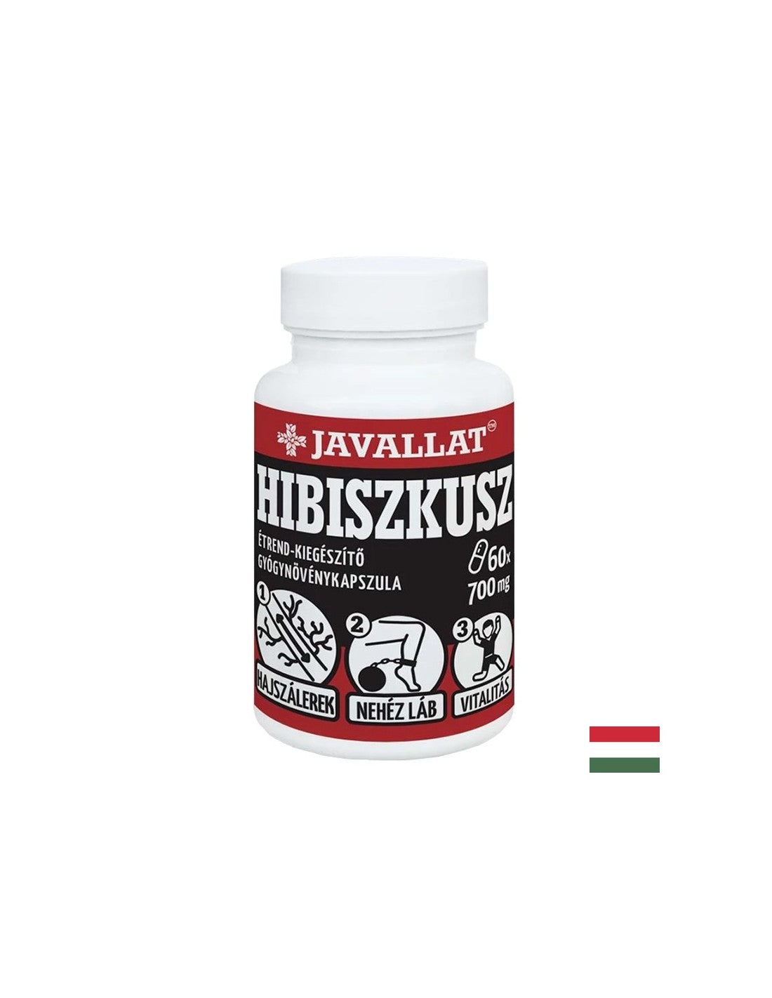 Добра кръвна циркулация и венозно здраве - Хибискус, 700 mg x 60 капсули