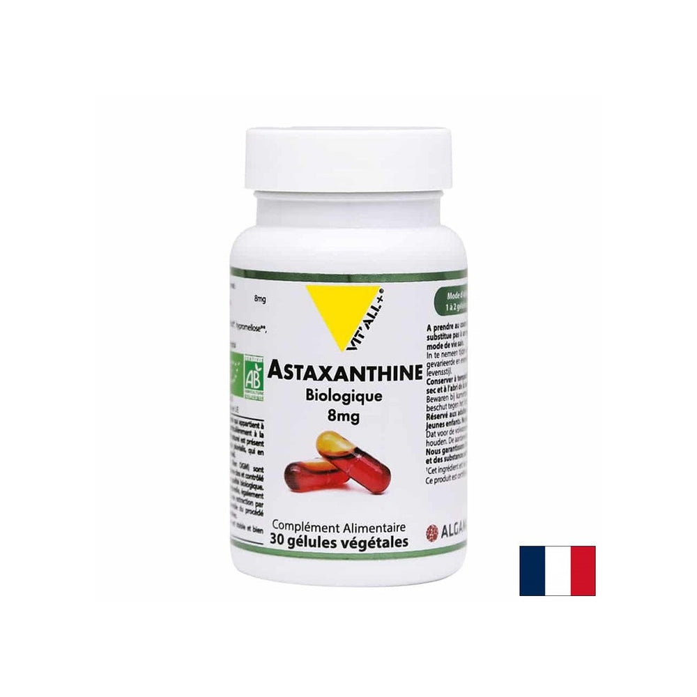 Добро зрение и клетъчно здраве - астаксантин, 8 mg x 30 капсули