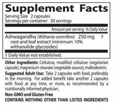 Най -добър Ashwagandha 125 mg - 60 капсули
