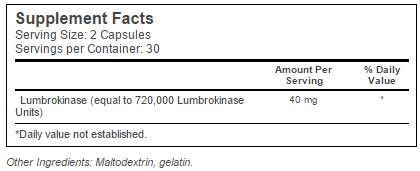 Най -добра лумброкиназа 20 mg - 60 капсули