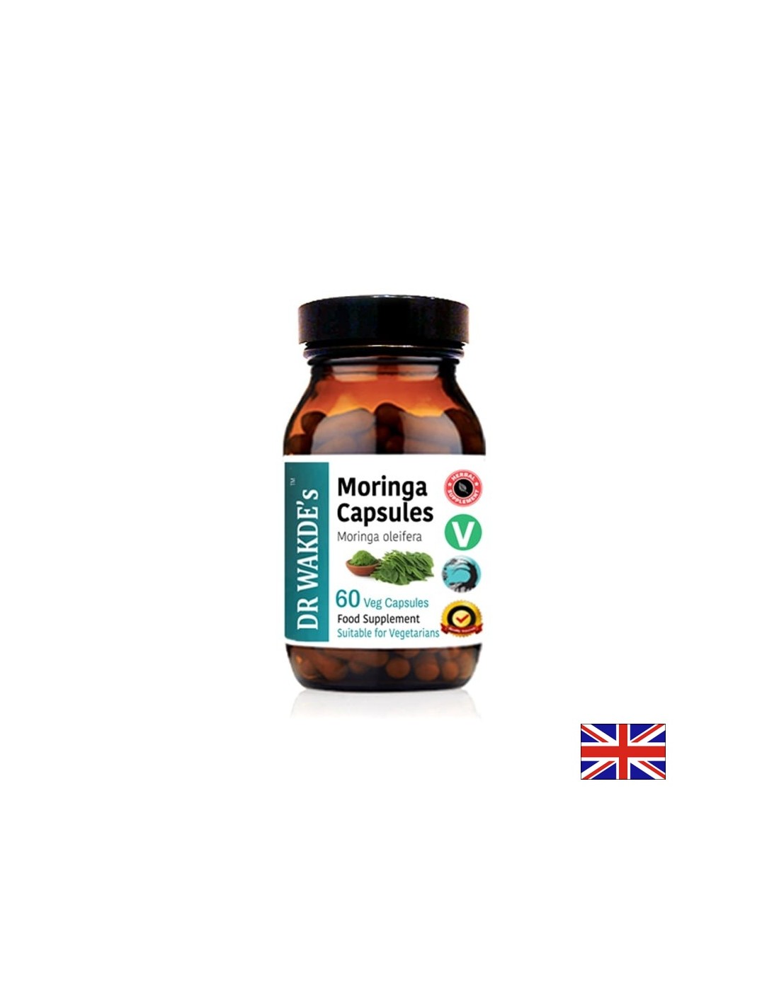 Moringa / Moringa Ayurveda, 60 капсули д -р Wakde's