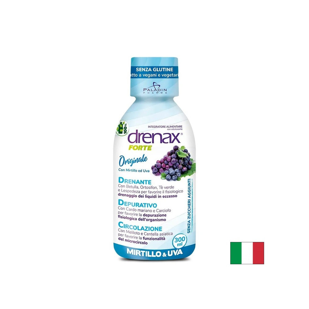Диуретична формула с гроздови семена и боровинка - Drenax - Drenax® Forte, 300 ml, 10 дози