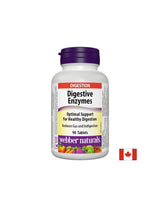 Храносмилателни ензими х 90 табл <tc>Webber Naturals</tc>