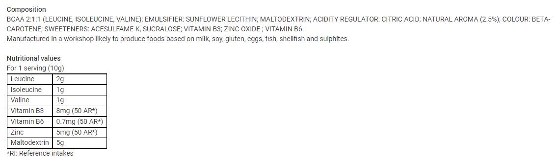 BCAA Optimiz | С малтодекстрин - 250 грама