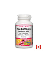 Echinamide® Zinc Lozenges | Облекчаване на възпаленото гърло - 60 дъвчащи