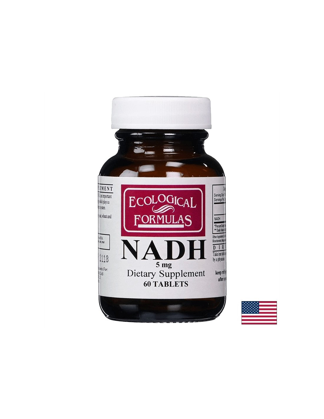 NADH (Никотинамид аденинов динуклеотид), 60 таблетки екологични формули