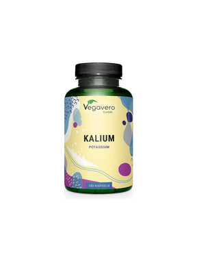 Electrolyte balance - Potassium 250 mg, 180 capsules - Nutra Best Europe