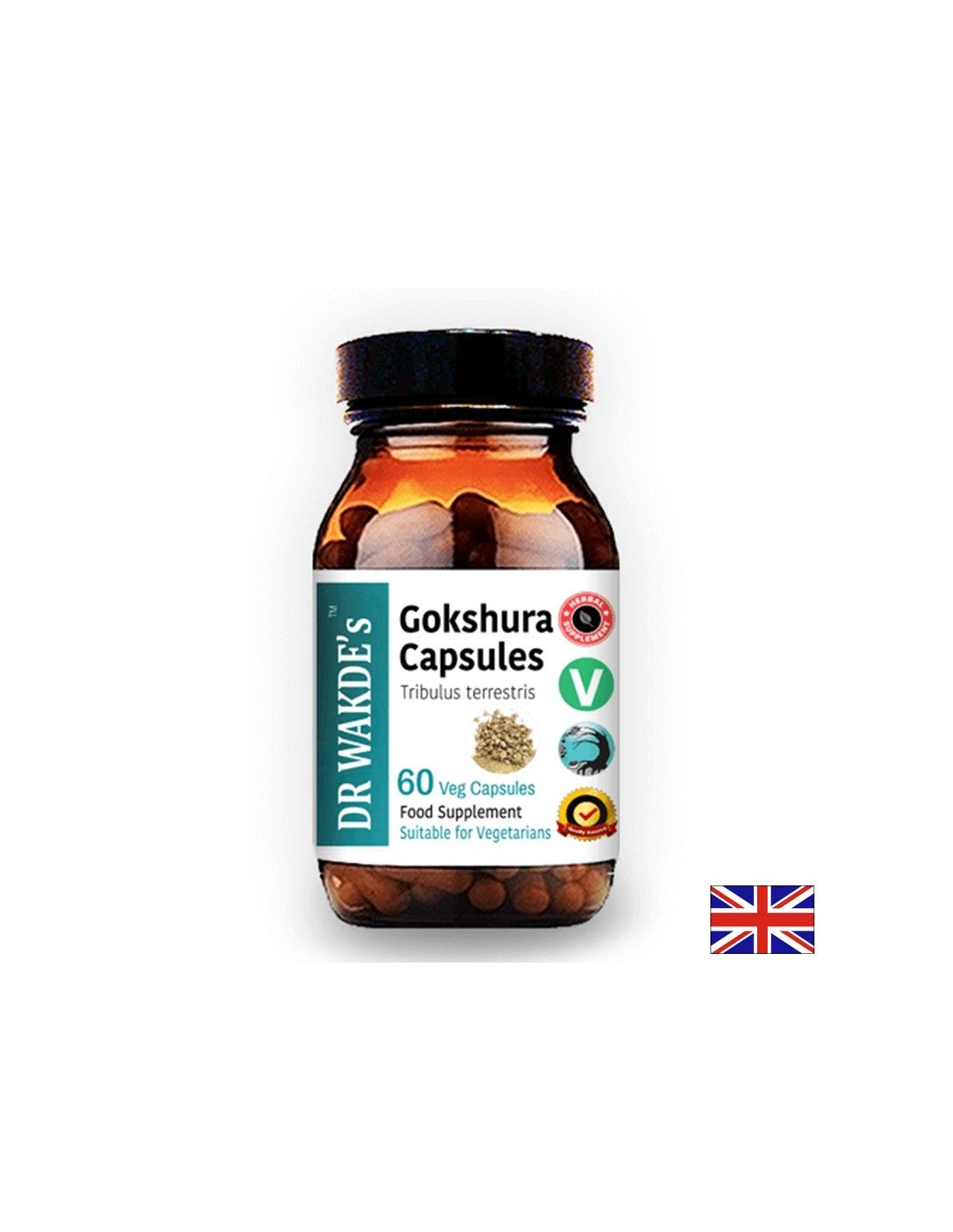 Енергия и либидо - Gokshura (Gokshura, Tribulus Terrestris), 60 V капсули