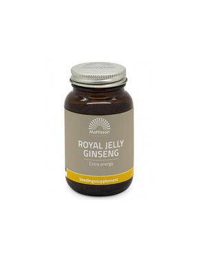 Energy and strong immunity - Royal Jelly + Asian Ginseng, 60 capsules - Nutra Best Europe