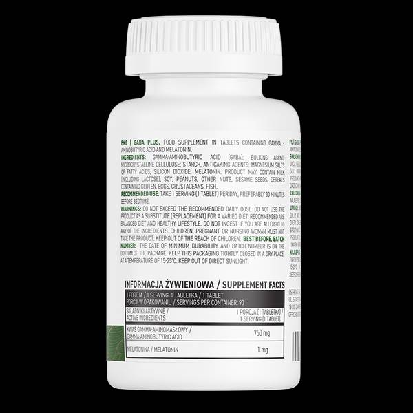 GABA 750 mg плюс 90 таблетки