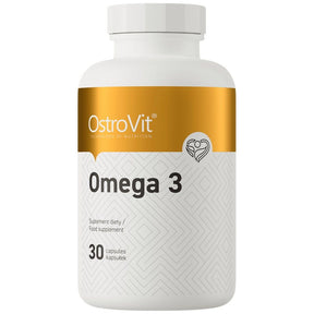 Omega 3 1000 mg - 30 Gel Capsules - Nutra Best Europe