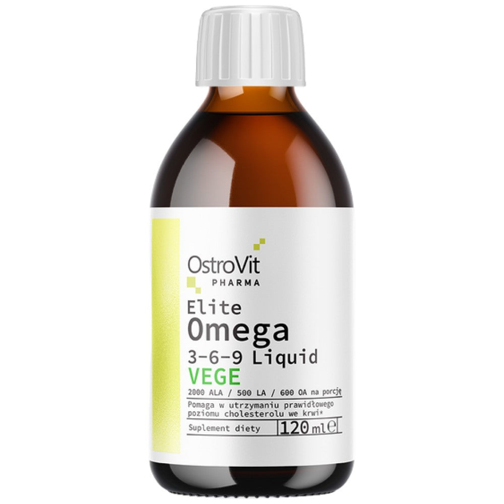 Елитна омега 3-6-9 течност | VEGE 120 ml