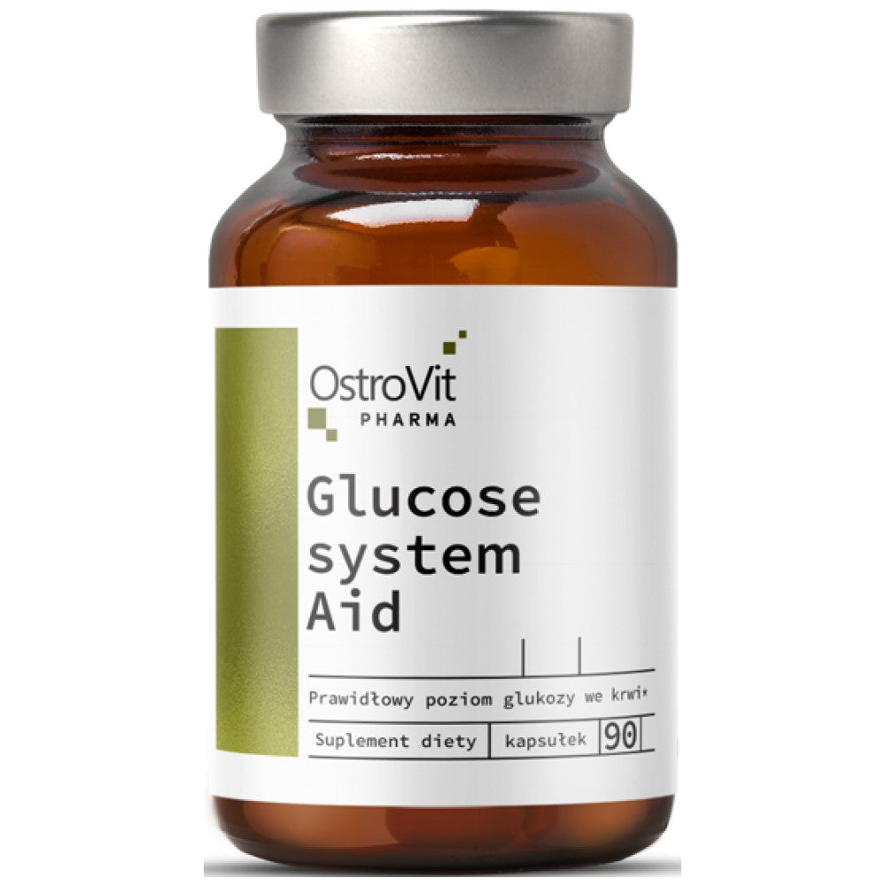 Glucose System Aid | С берберин, алфа липоева киселина, канела и черница 90 капсули