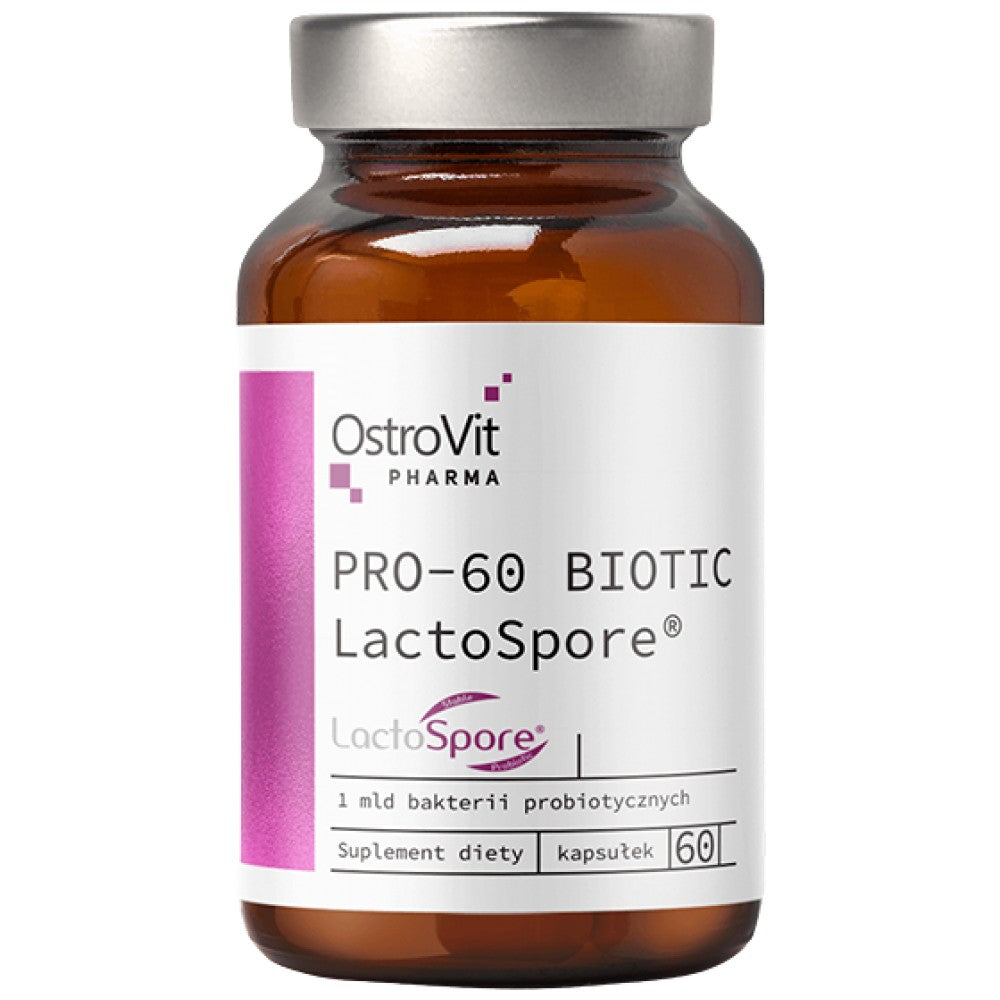 Pro-60 Biotic Lactospore® | Пробиотични 60 капсули