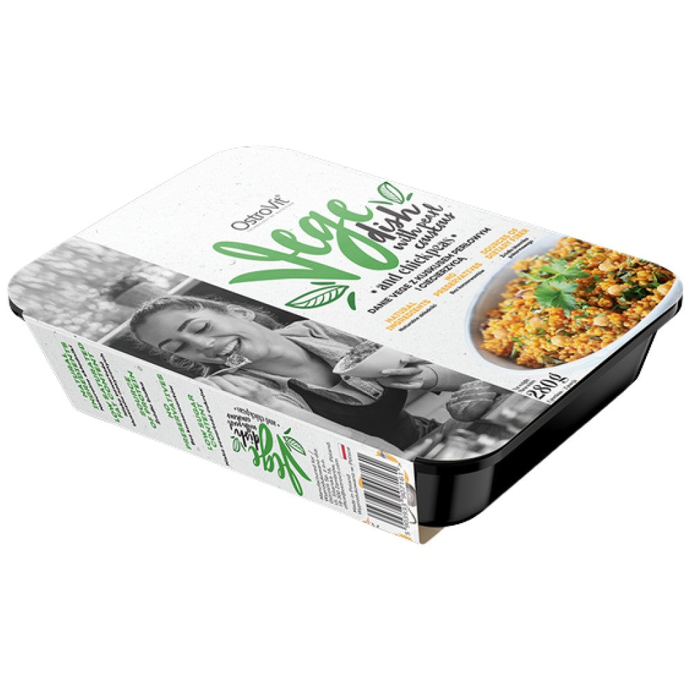 Vege Dish with Pearl Couscous and Chickpeas | Ready-To-Eat Meal 280 grams
