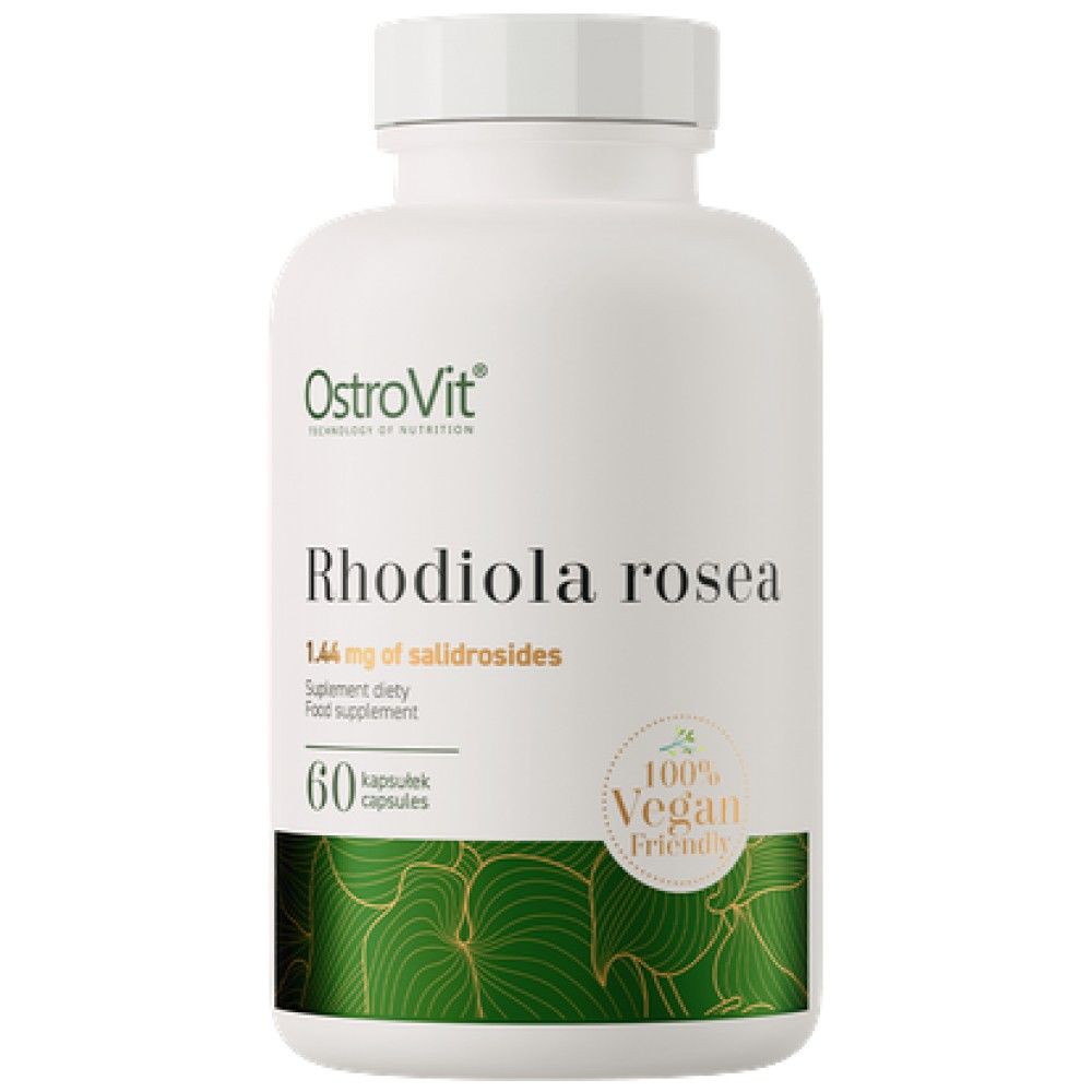 Rhodiola Rosea 144 mg | Vege - 60 капсули
