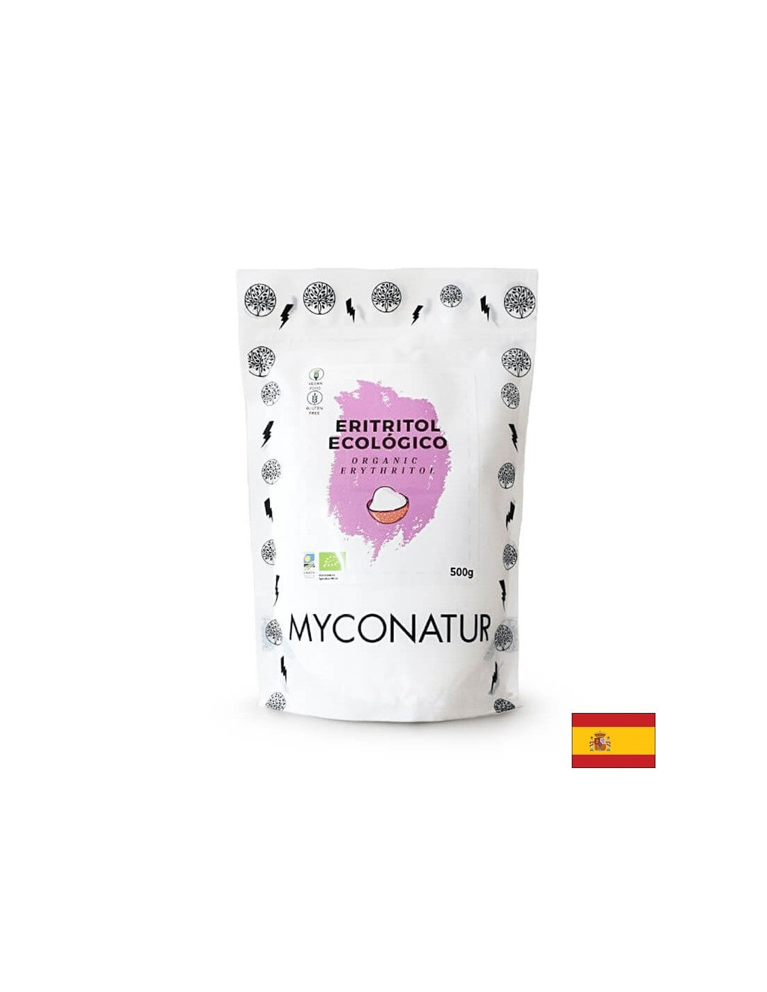 Eritritol Bio - Био Еритритол, 500гр <tc>Myconatur</tc>