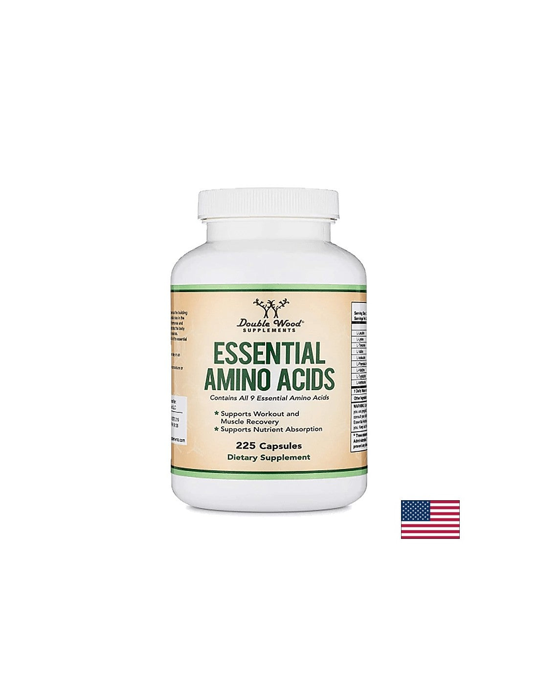 Essential amino acids - Есенциални аминокиселини, 225 капсули <tc>Double Wood</tc>