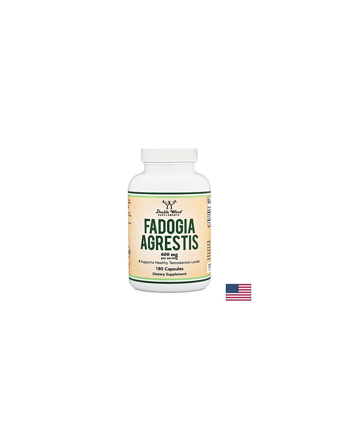 Fadogia Agrestis/ Екстракт от Fadogia Agrestis /За мъжка потентност/, 180 капсули <tc>Double Wood</tc>