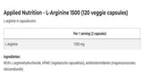 L -аргинин 1500 - 120 капсули