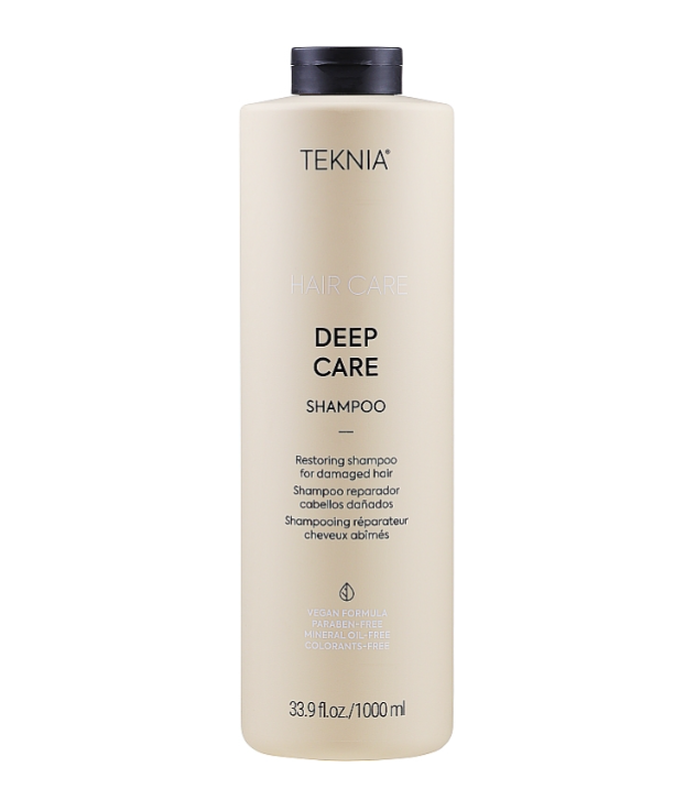 <tc>Lakme</tc> TEKNIA Deep Care Shampoo Възстановяващ и подхранващ шампоан 1000 ml