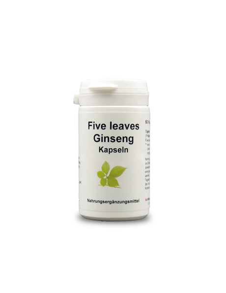 Five leaves Ginseng - Джиаогулан (Гиностема) 400 mg, 60 капсули Karl Minck - Feel You