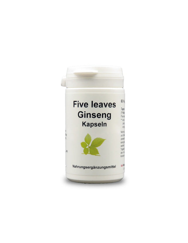 Five leaves Ginseng - Джиаогулан (Гиностема) 400 mg, 60 капсули Karl Minck - Feel You