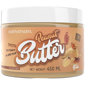 Peanut Butter Smooth | Keto Friendly 450 grams - Nutra Best Europe