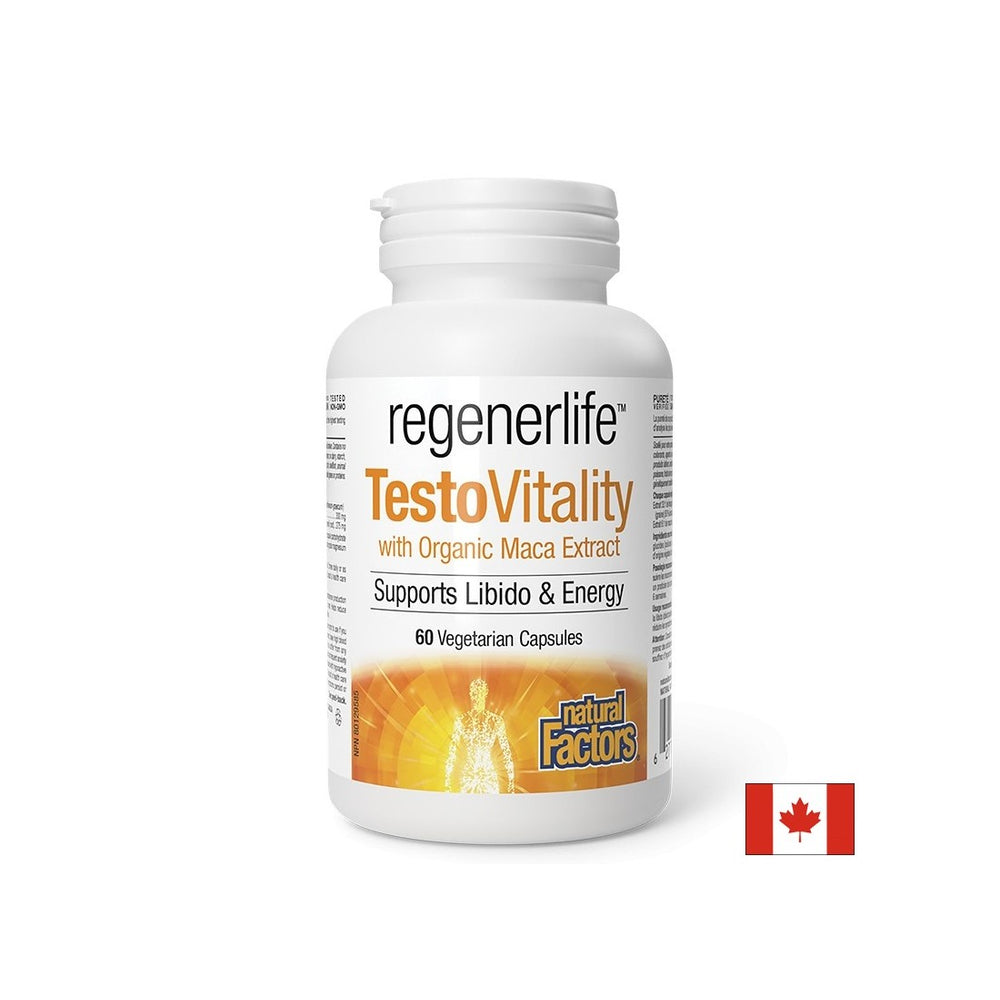 Мъжката формула на Testovitality Regenerlife ™ - тестостерон, енергия и мъжка жизненост, 60 капсули