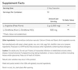 Аргинин/орнитин 500/250 mg - 250 капсули