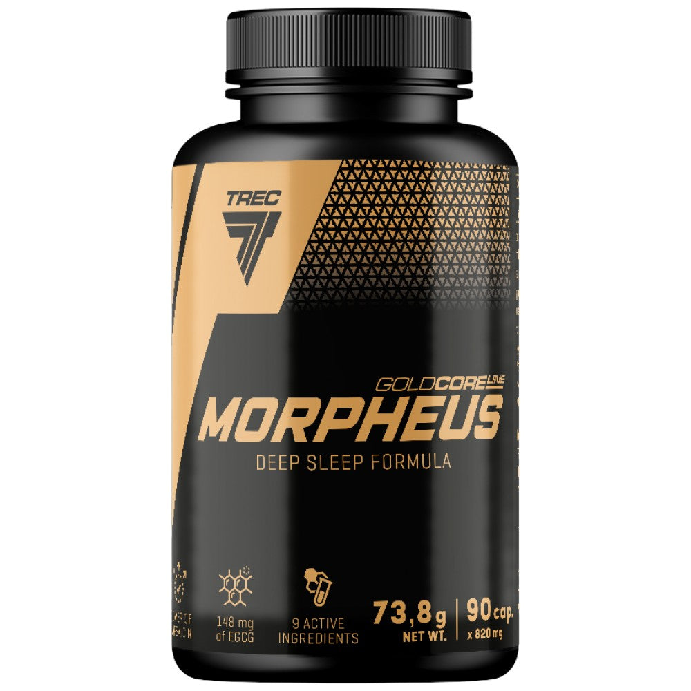 Златно ядро ​​| Morpheus - Лека нощ поддръжка с мелатонин, L -Tryptophan & GABA - 60 таблетки