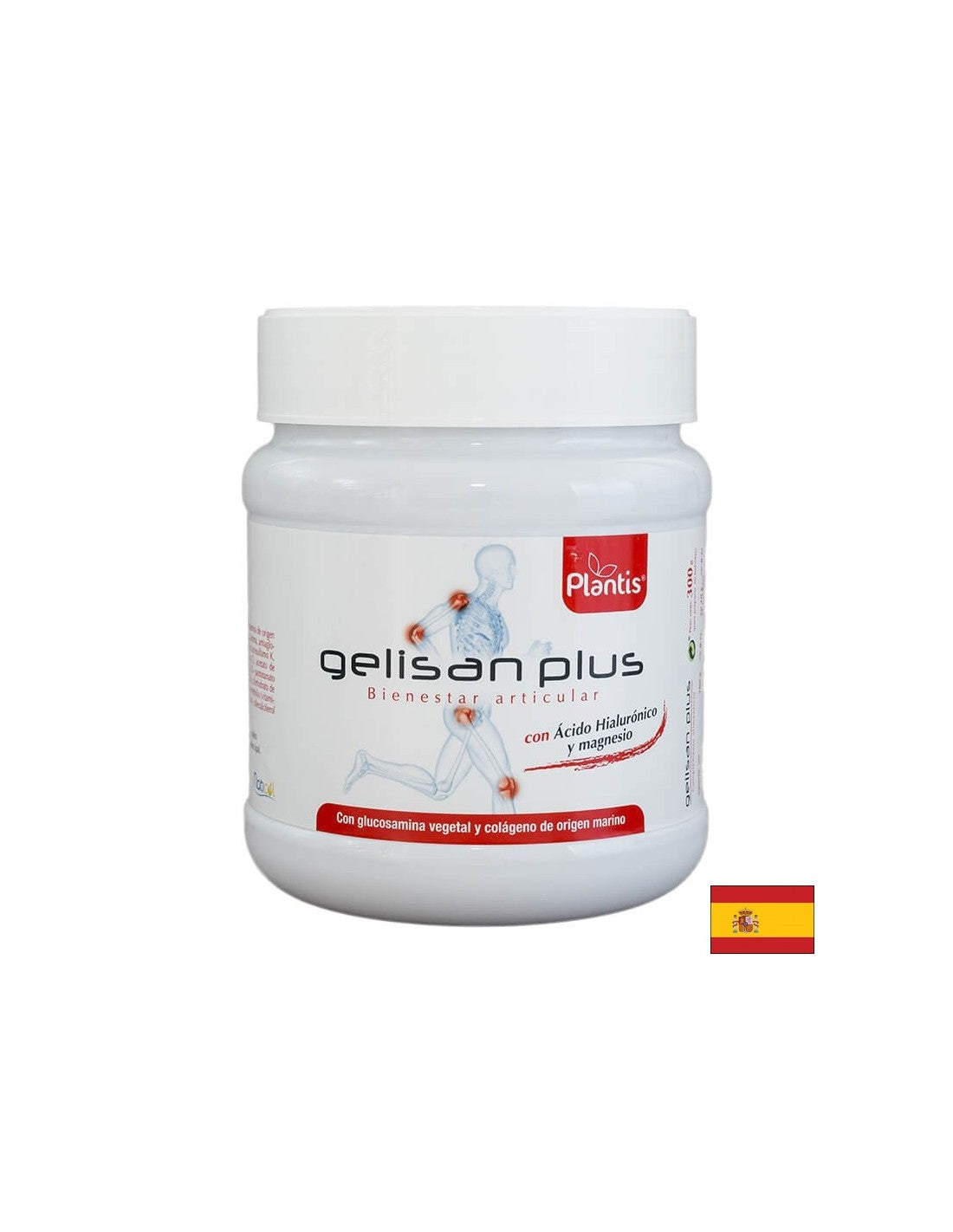 Здрави стави и красива кожа - Гели<tc>san</tc> Plus Plantis® - Морски колаген, растителен глюкозамин, хиалуронова киселина, 300 g, прах