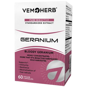 Geranium - 60 capsules - Nutra Best Europe
