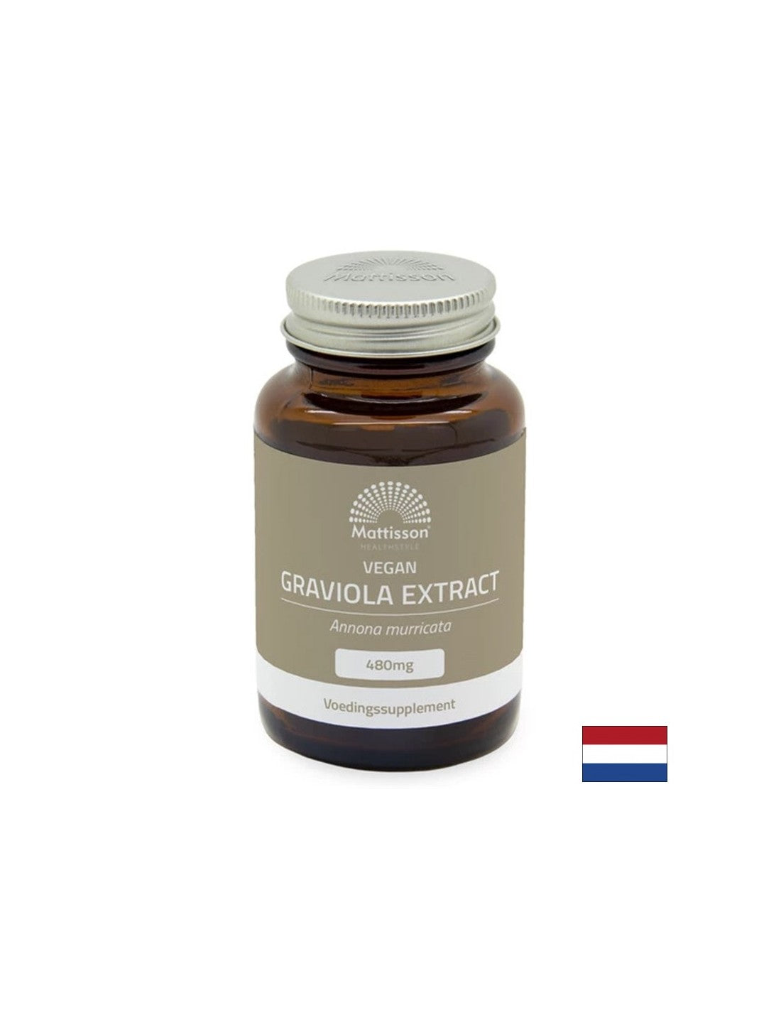 Graviola (плодов екстракт) - антиоксидантна защита и клетъчен баланс, 480 mg x 60 капсули