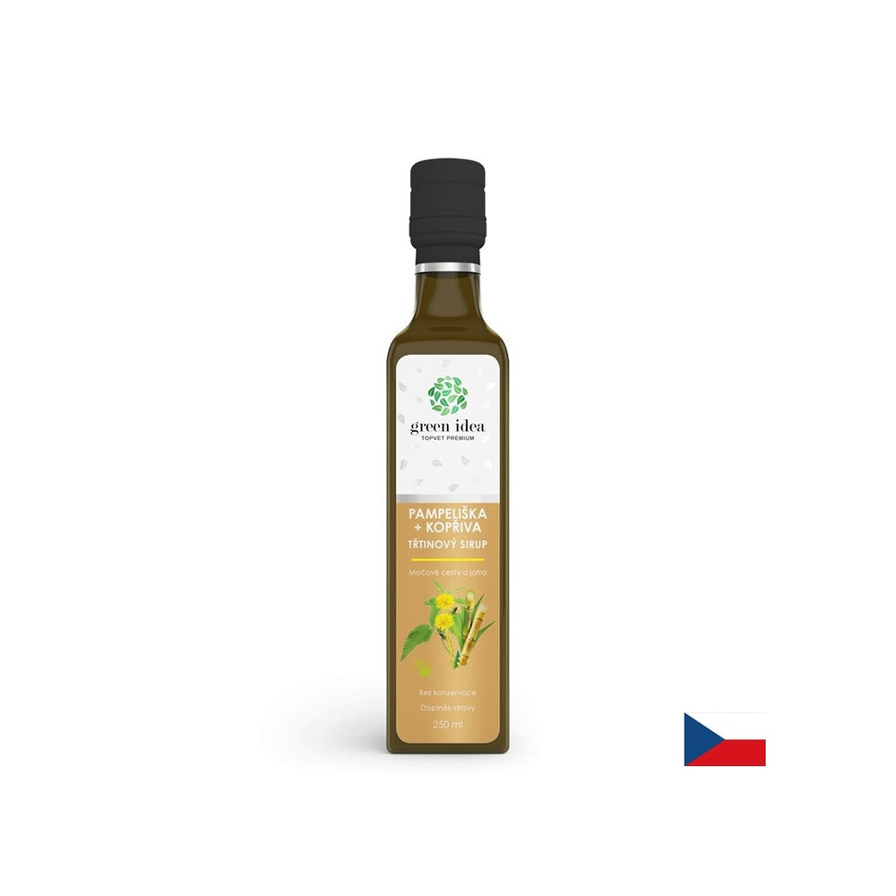 Грижа за черния дроб и жлъчния мехур - глухарче + коприва, 250 ml