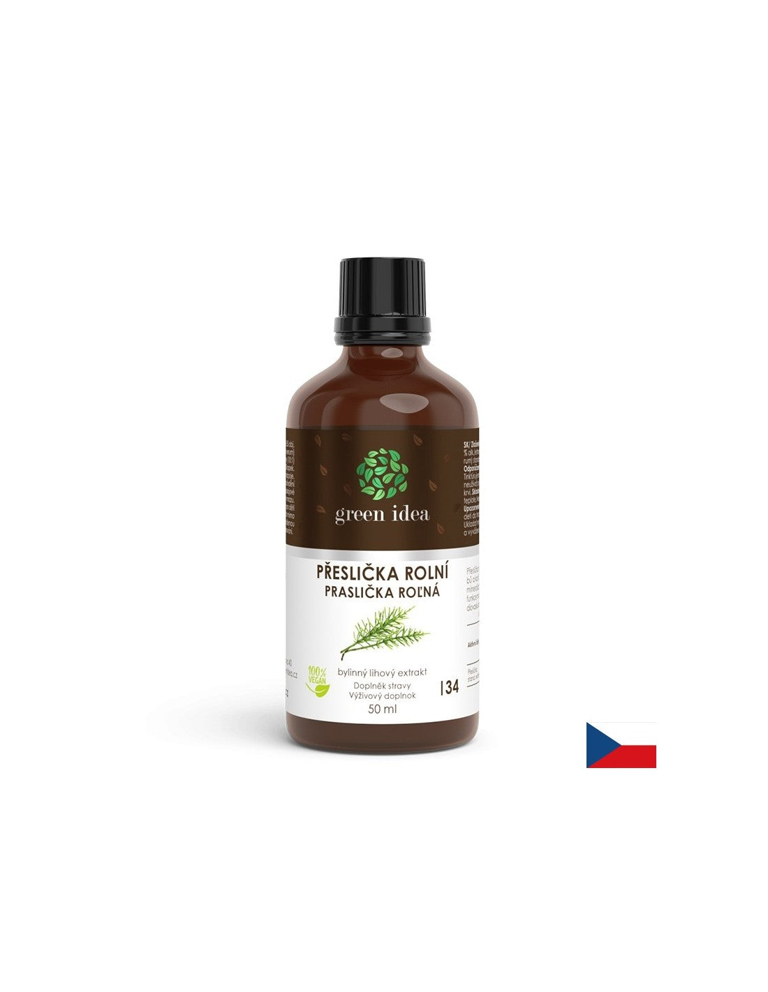 Грижа за косата, кожата и костите - хвощ, 50 ml