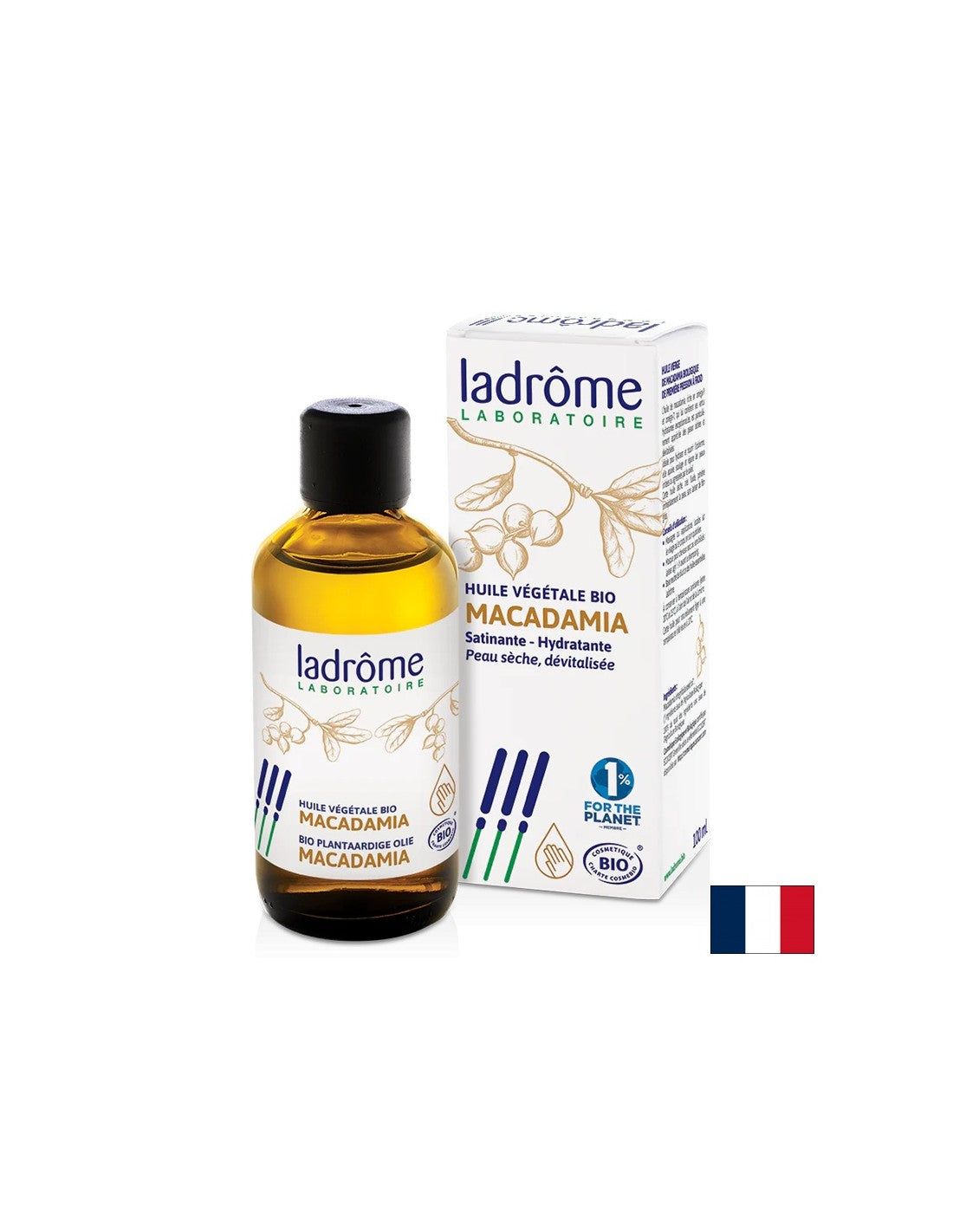 Грижа за кожата - макадамия (основно био масло), 100 ml
