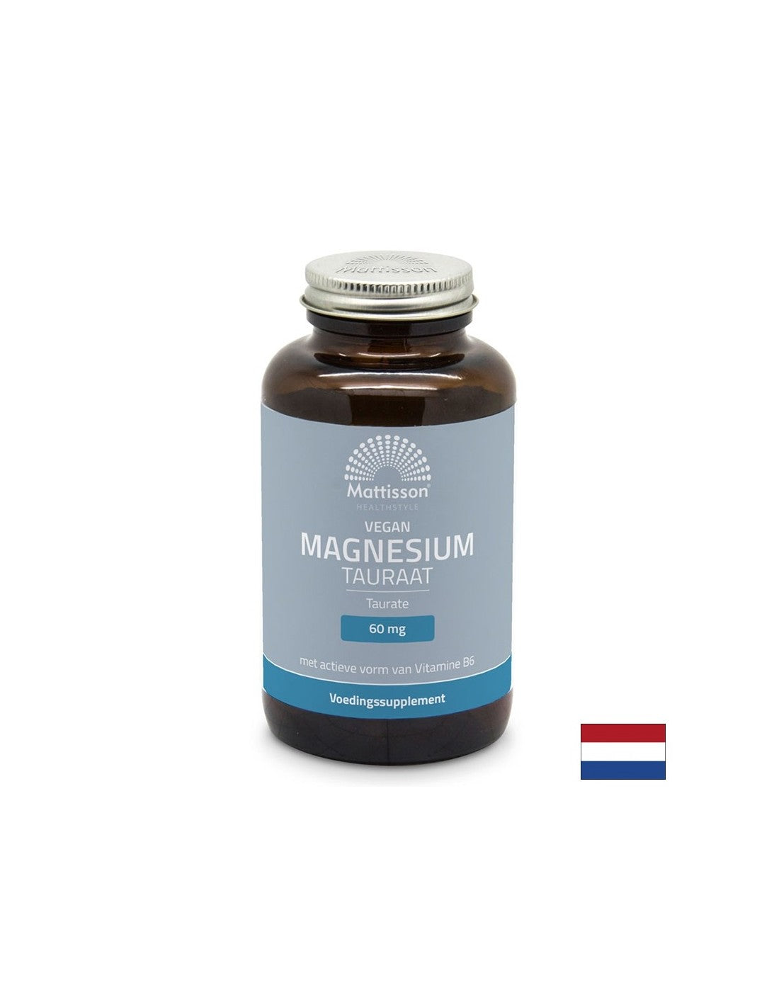 Грижа за мускулите и сърцето - Магнезий (таурат), 120 капсули <tc>Mattisson Healthstyle</tc>
