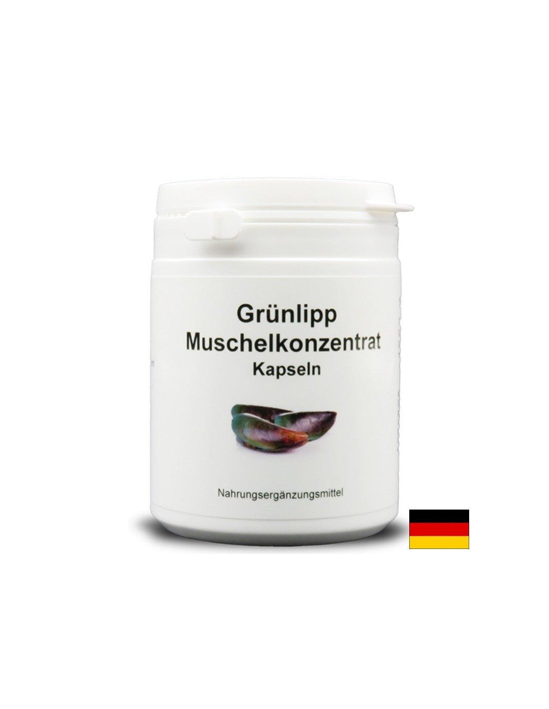 Grünlipp Muschelkonzentrat - Зеленоуста мида 500 mg, 120 капсули <tc>Karl Minck</tc>